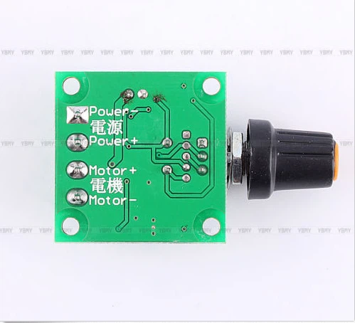 2A Motor Speed Controller PWM Regulator Drehzahlregler DC 1.8V 3V 5V 6V 12V 15V