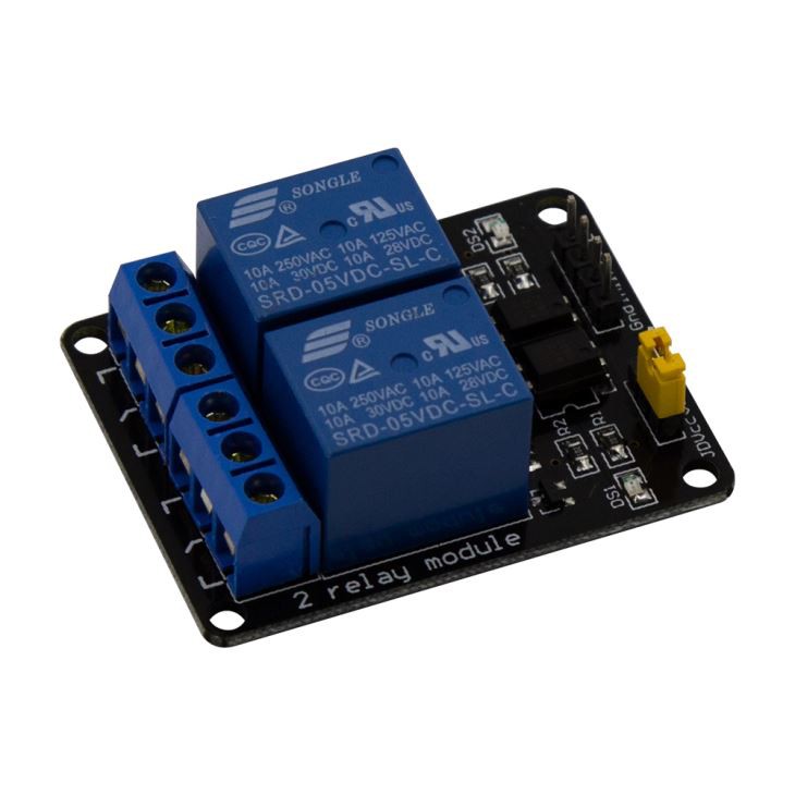 5V Two Channel Relay Module With Optocoupler PIC DSP AVR 5V Two Channel Relay Module With Optocoupler PIC DSP AVR