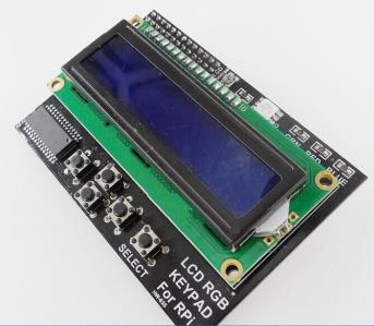 LCD1602 RGB-näppäimistö Vadelman PI: lle